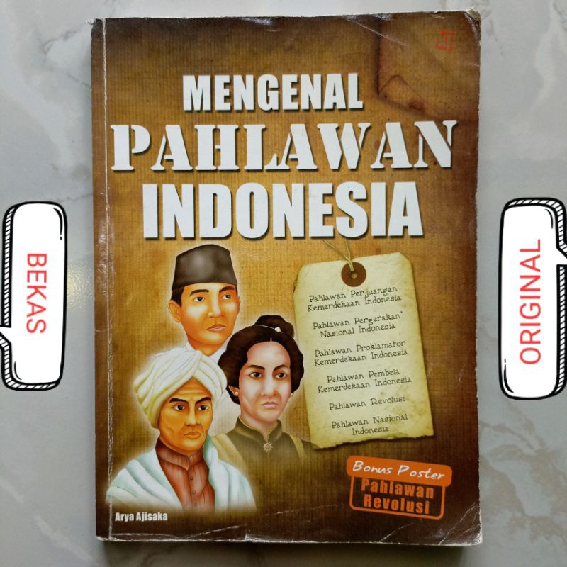 BUKU KUMPULAN MENGENAL PAHLAWAN INDONESIA - PERJUANGAN KEMERDEKAAN PERGERAKAN NASIONAL PROKLAMATOR P