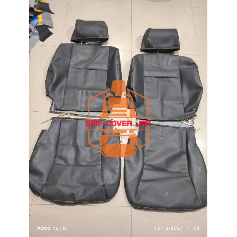 SARUNG JOK ATAU COVER JOK MOBIL KIJANG KAPSUL LGX BAGIAN DEPAN