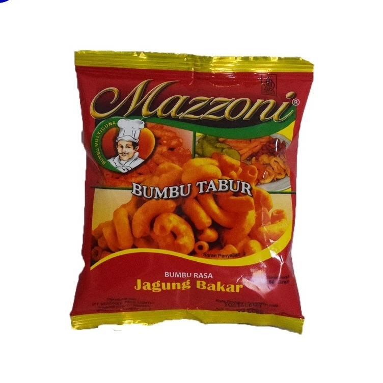 

Mazzoni Bumbu Tabur / Rumput Laut / Balado / Ayam Bawang / Jagung Bakar / Jagung Manis / BBQ / Keju / 100g