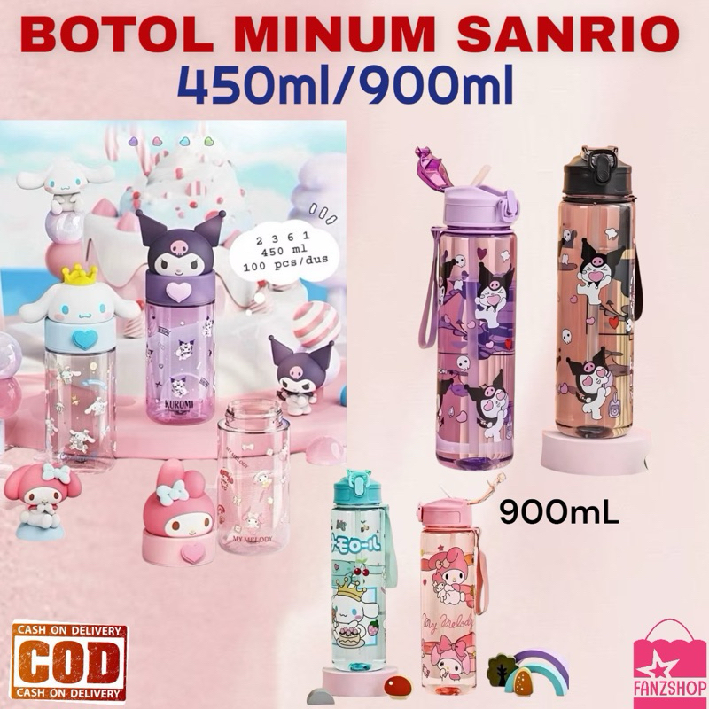 BOTOL MINUM KUROMI BOTOL MINUM BOTOL MINUM MELODY