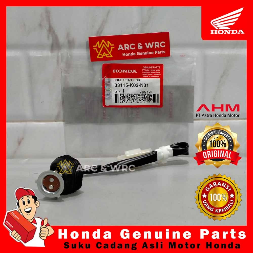 Viting Fiting Piting Soket Lampu Depan Revo Fi // 33115K03N31