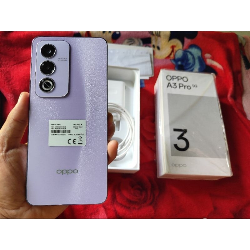 Oppo A3 Pro 5G ram8/256gb second mulus