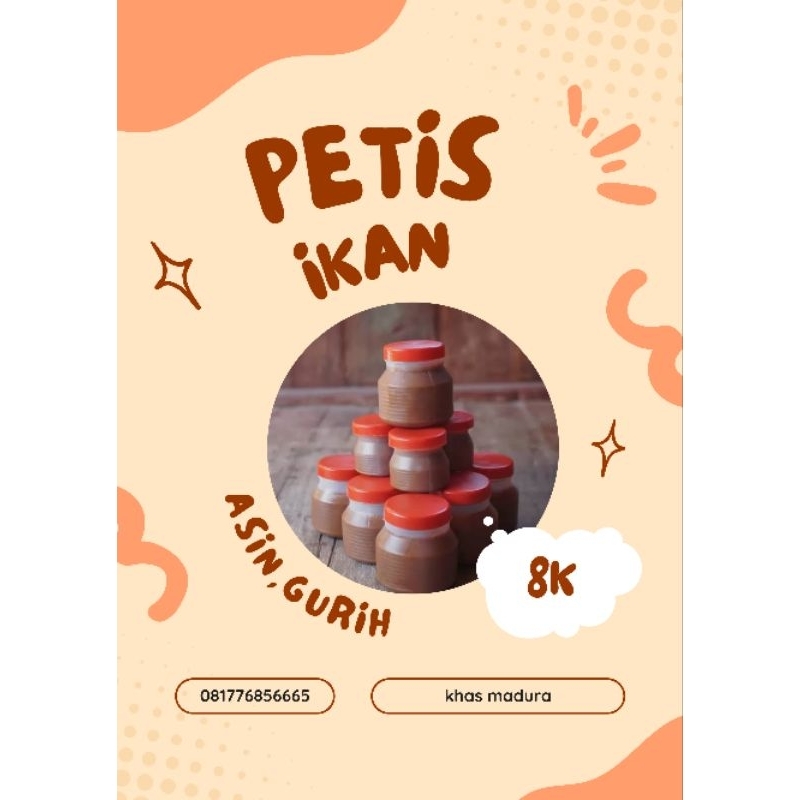 

petis ikan harga per 1pcs
