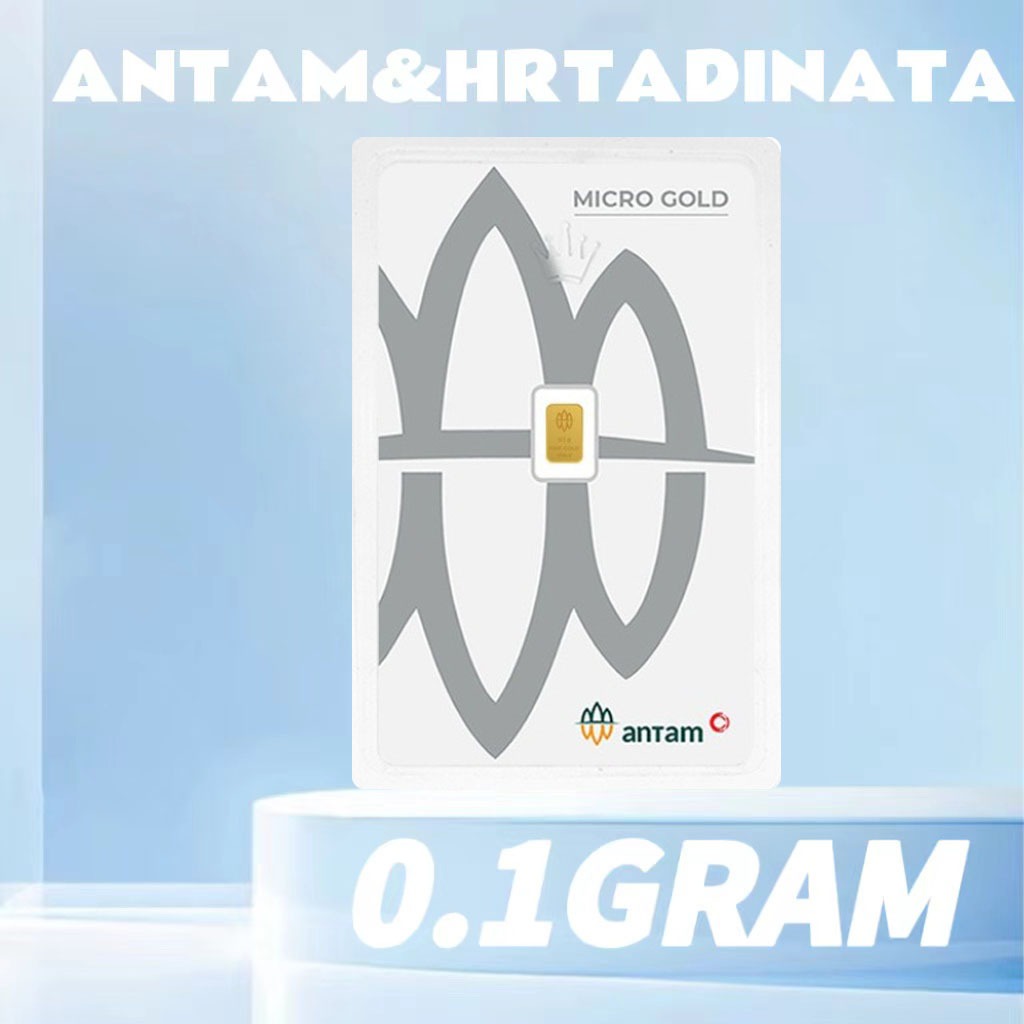 Micro Gold Antam 0.25 Gram Emas HARTADINATA Premium&Gift Series Logam Mulia (LM)