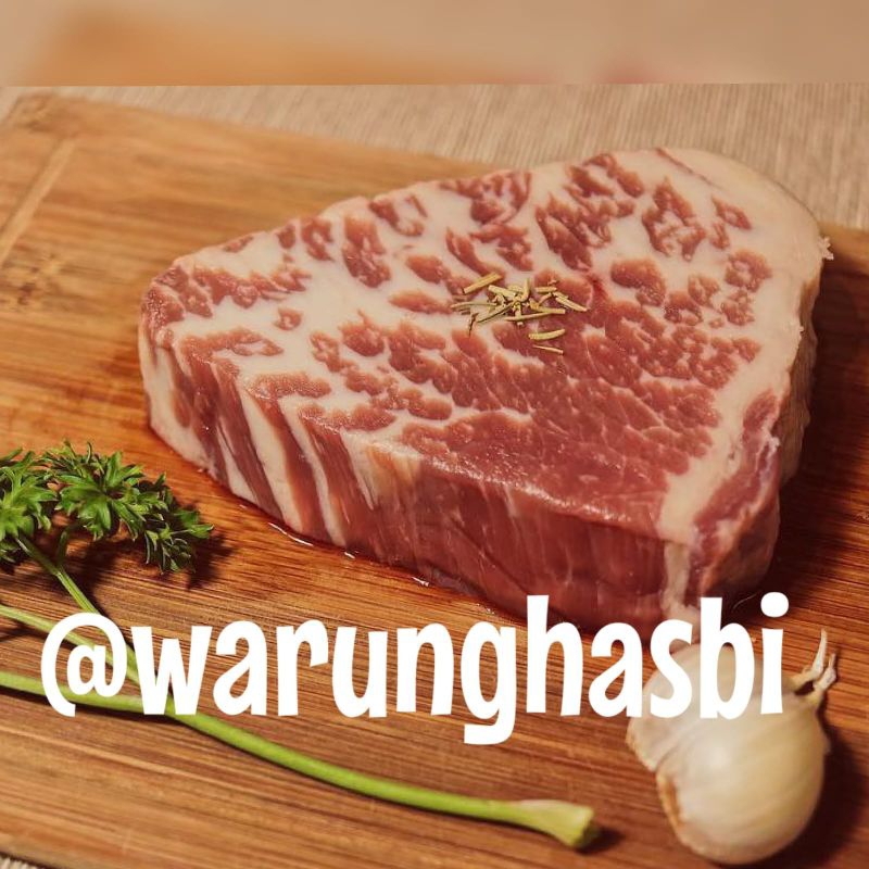

Daging steak Grain fed AUS 200gr
