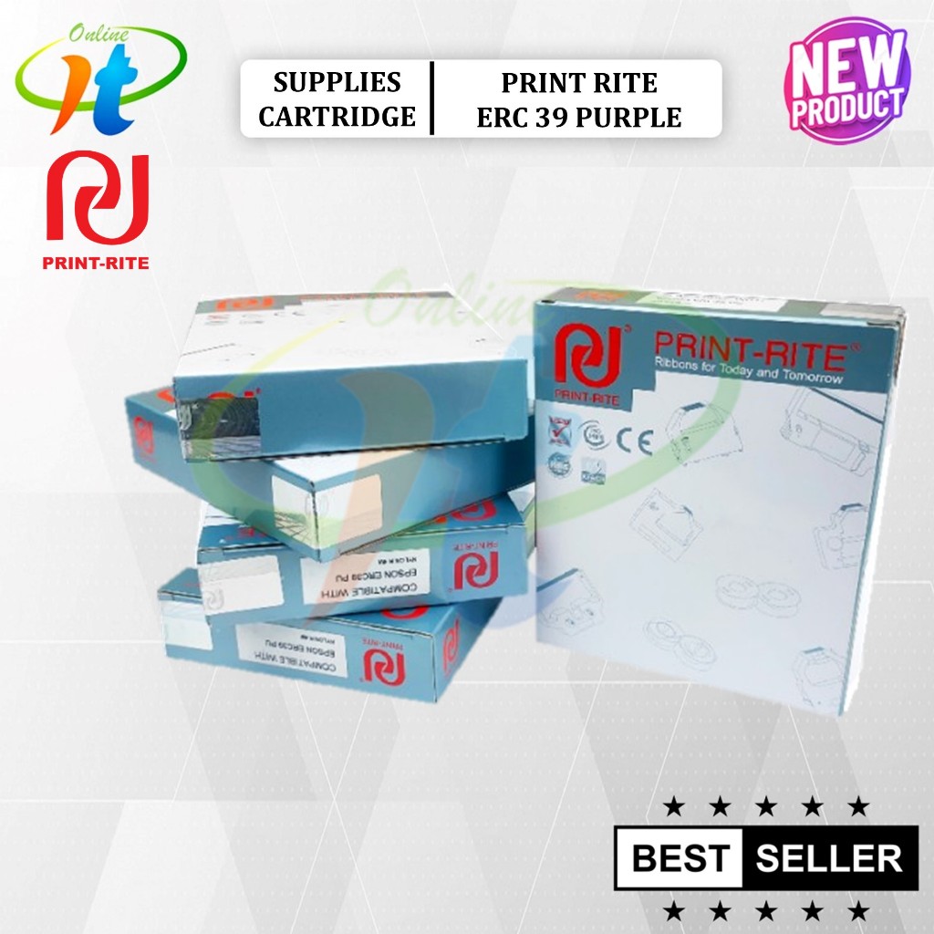 Print Rite ERC 39 Cartridge Pita Tinta Printer Dotmatrix ERC 38 Printrite EON Epson TMU220