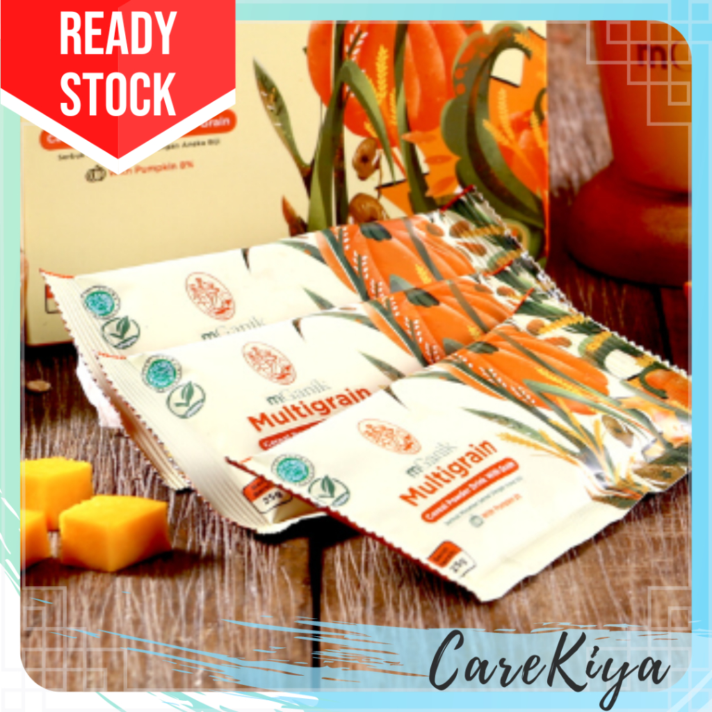 Mganik Multigrain 500 gram isi 20 Sachet Superfood Diabetes, Rasa Labu Kuning