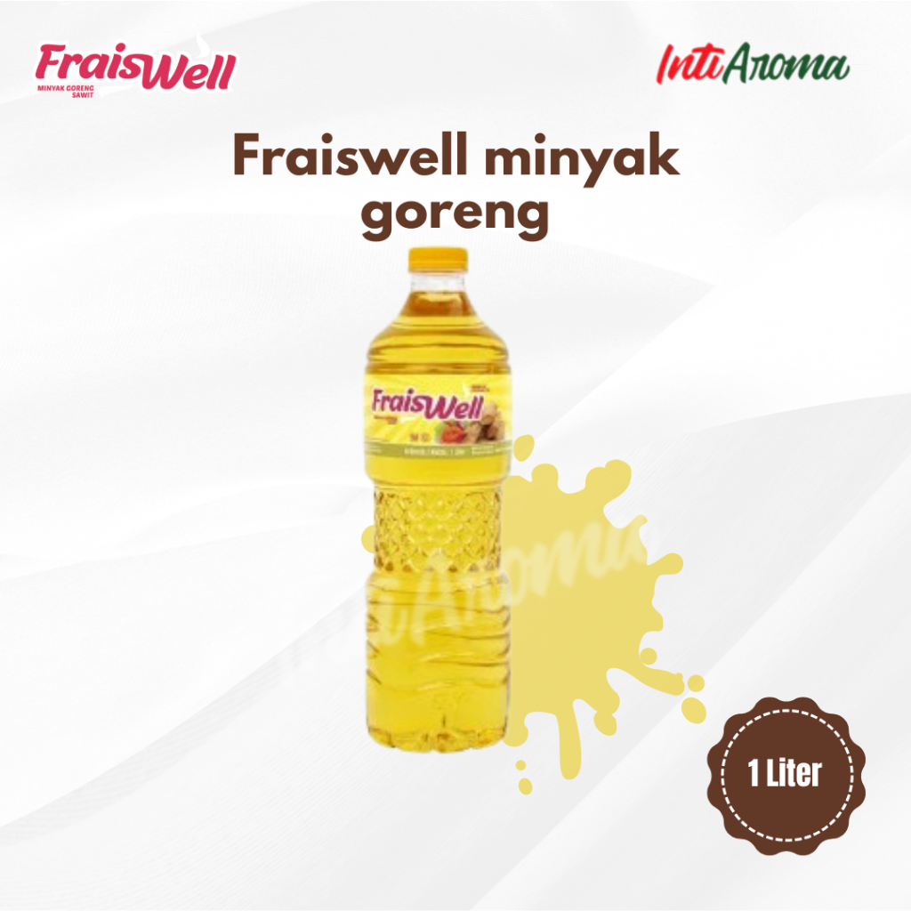 

Fraiswell Minyak Goreng 1 Liter Kemasan Botol