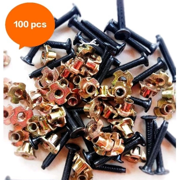 100 PCS BAUT SPEAKER CAKAR 4 CM UNTUK SPEAKER BAHAN BAJA