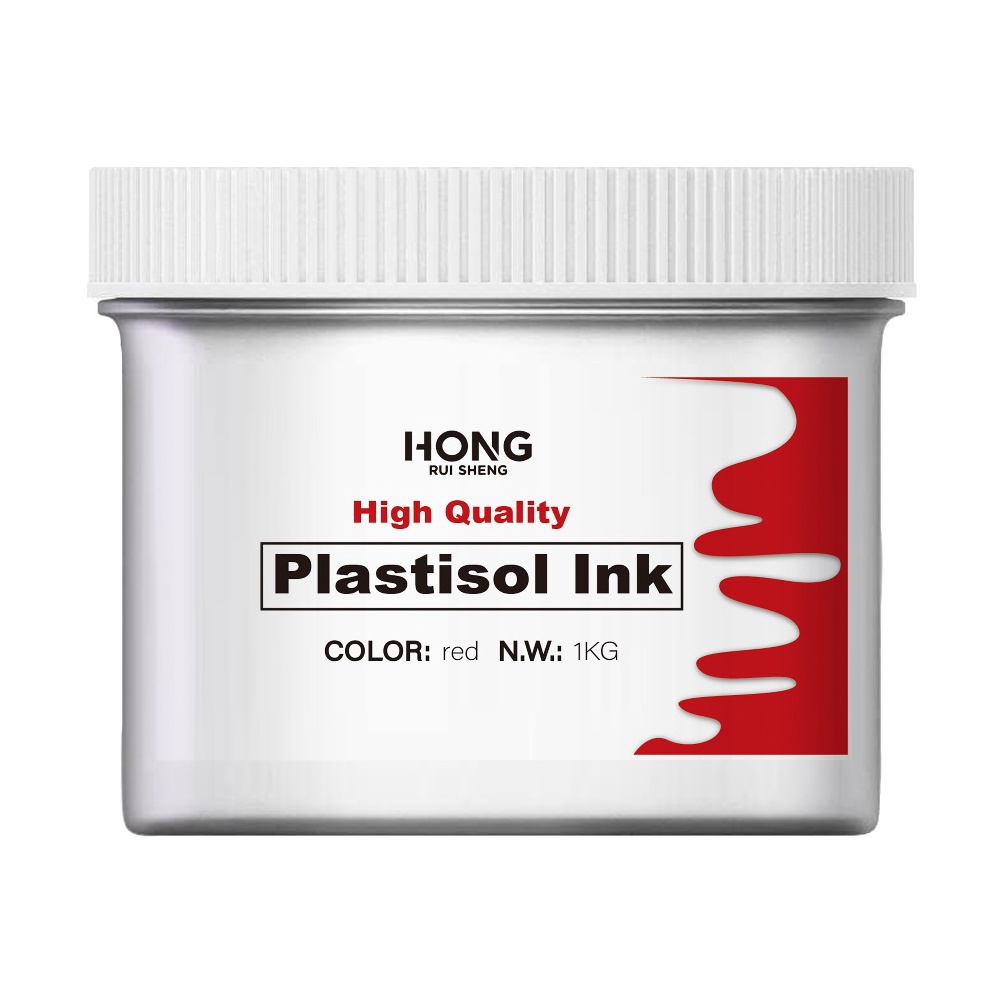 

KODE X89X HONG RUI SHENG Plastisol Merah 1KG Peningkatan daya rekat untuk cetakan kuat dan tahan lama
