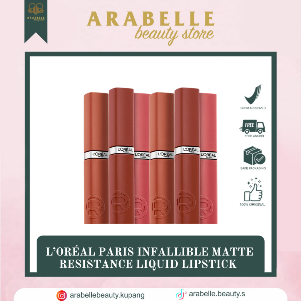LOreal Infallible Matte Resistance Liquid Lipstick