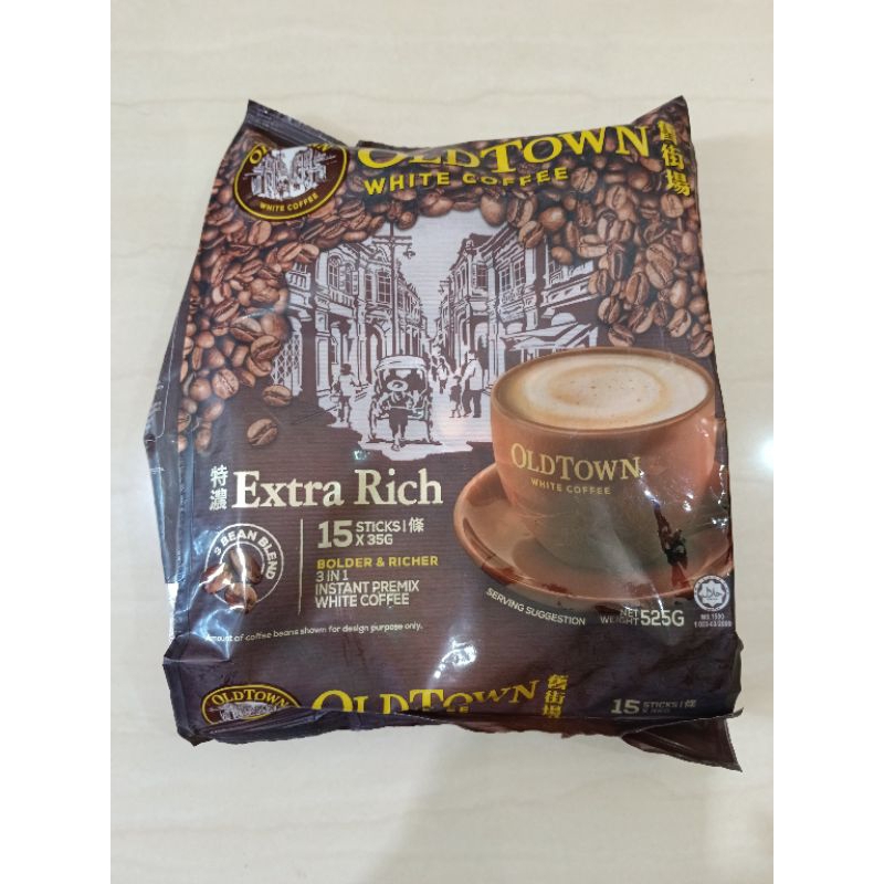 

Old Town Extra Rich / Old Town White Coffee Dark Roast / Kopi Oldtown Extra Kaw