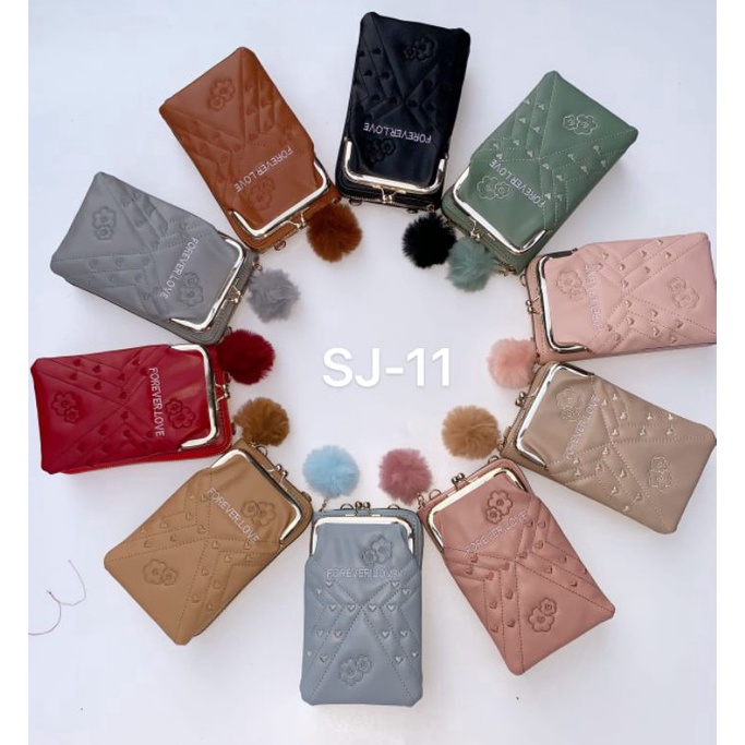 KODE E43L DOMPET HP FOREVER YOUNG  SLEMPANG TAS BEHEL HP