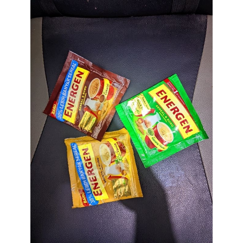 

ENERGEN SEREAL SUSU SACHET ECER MINUMAN INSTAN