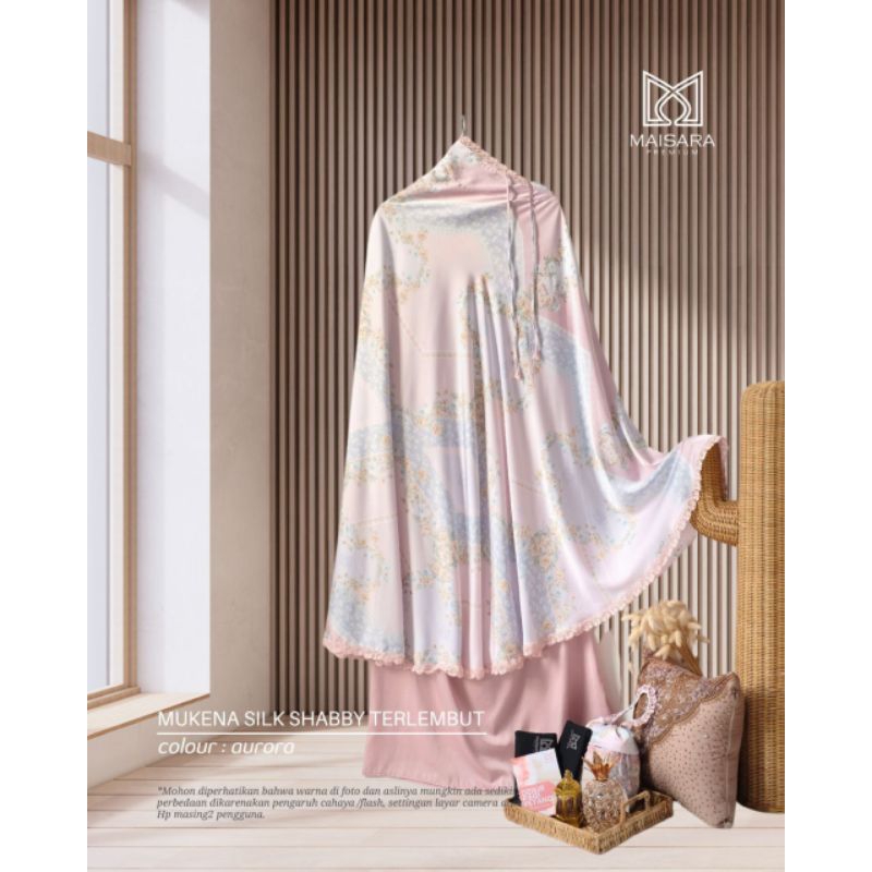 Mukena Maisara Premium Silk Shabby AURORA