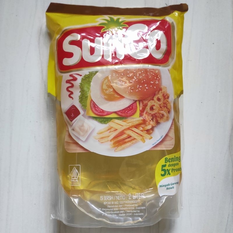 

Minyak Goreng Sunco Refill 1 L / 2 L
