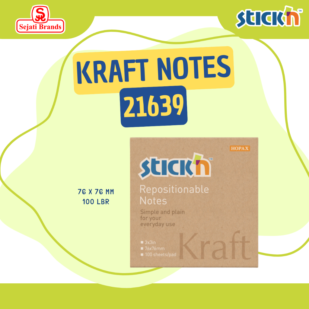 

Stick'n Kraft Notes 21639 (3x3 Inch) Memo Tempel