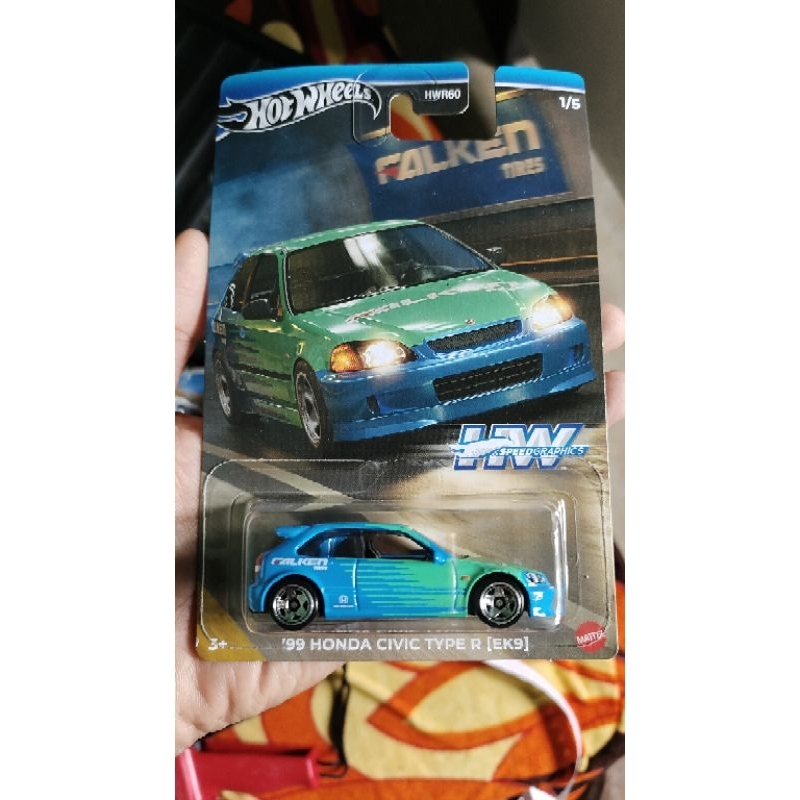 Hot wheels CIVIC TYPE R EK9 (FALKEN)