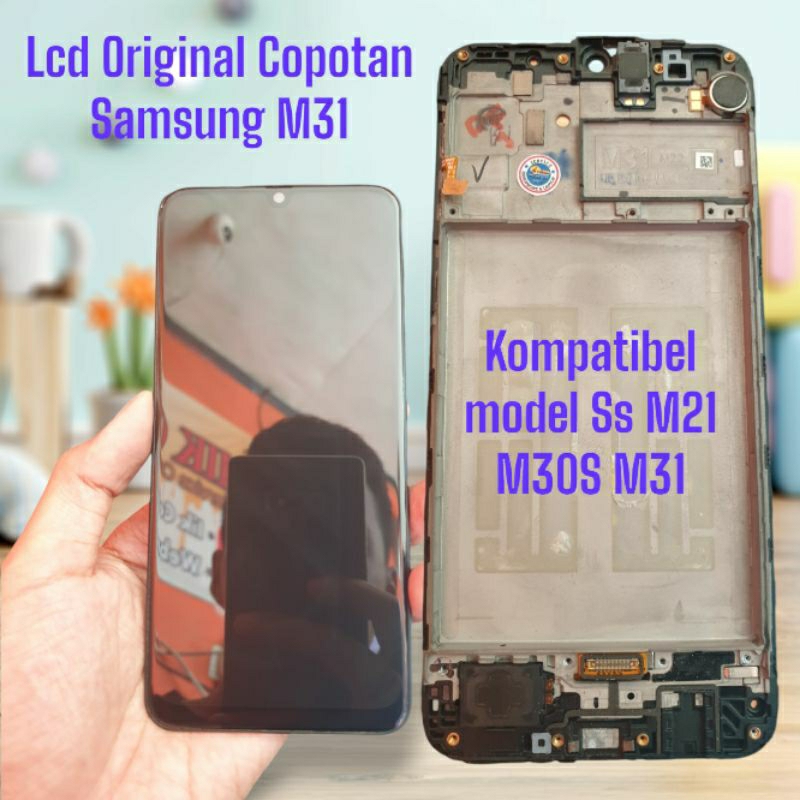 Lcd Original Copotan Samsung M31 normal kompatibel model Samsung M21 M30s M31