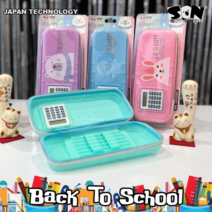 

KOTAK PENSIL DOMPET RESLETING CALCULATOR CUTE / TEMPAT PENSIL PLASTIK (XPM-128-C)