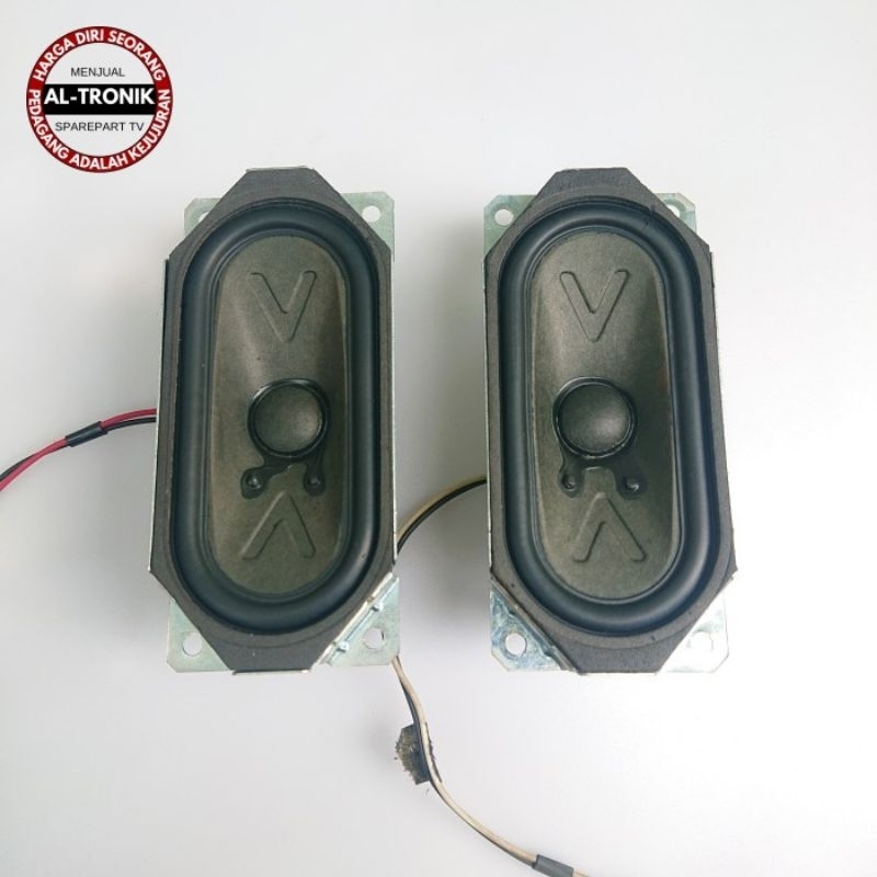 1 SET SPEAKER TV LCD SONY 32 INCH MODEL KLV-32V400A 8 OHM 10 WATT 32V400A 32V400