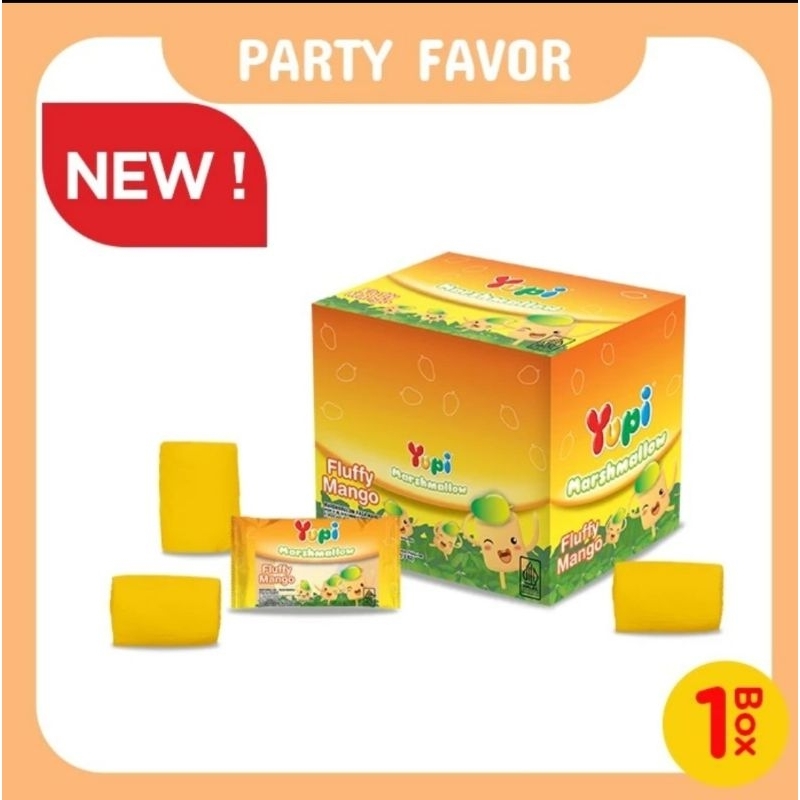 

Yupi Marshmallow Fluffy Mango isi 24 pcs