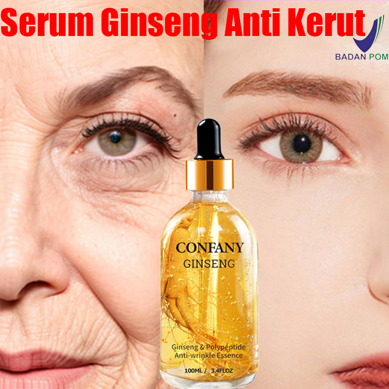BPOM Serum Ginseng Anti Kerut Ginseng Serum Anti Aging Dan Mencerahkan Serum Ginseng Glowing Ginseng