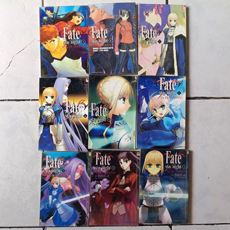 komik Fate stay night 1-9