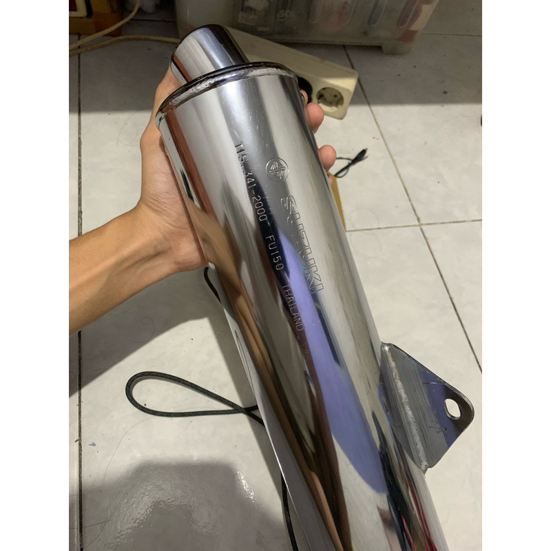 Silencer Knalpot Satria FU Thailand Bobokan Rapih