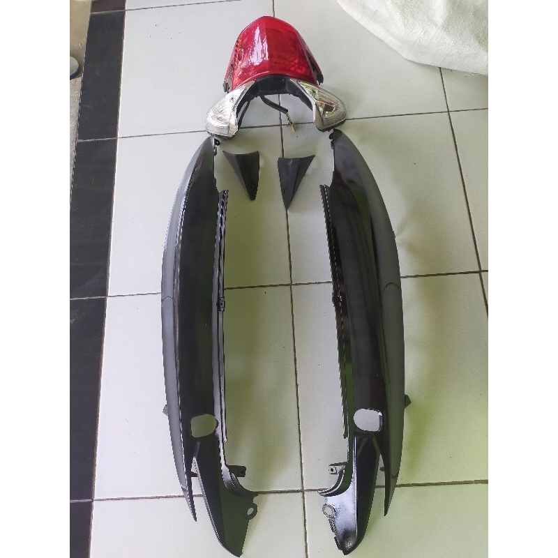 cover body belakang cover bodi samping honda spacy fi original tanpa lampu rem