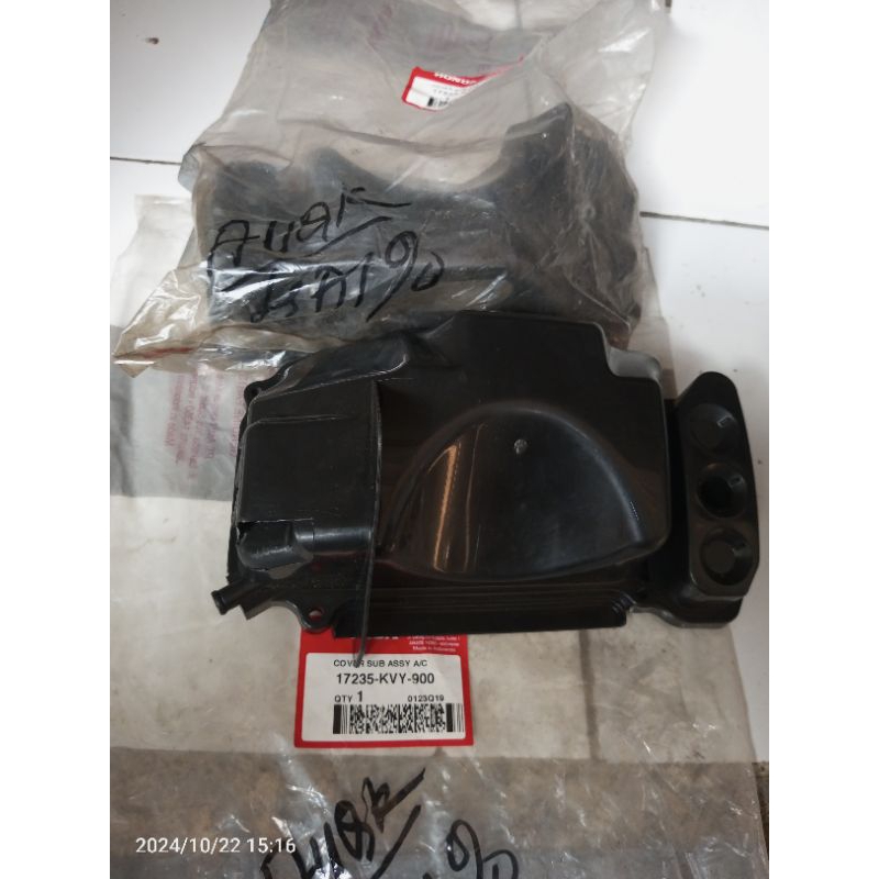 17235-KVY-900 tutup box filter udara Honda beat karbu original ahm