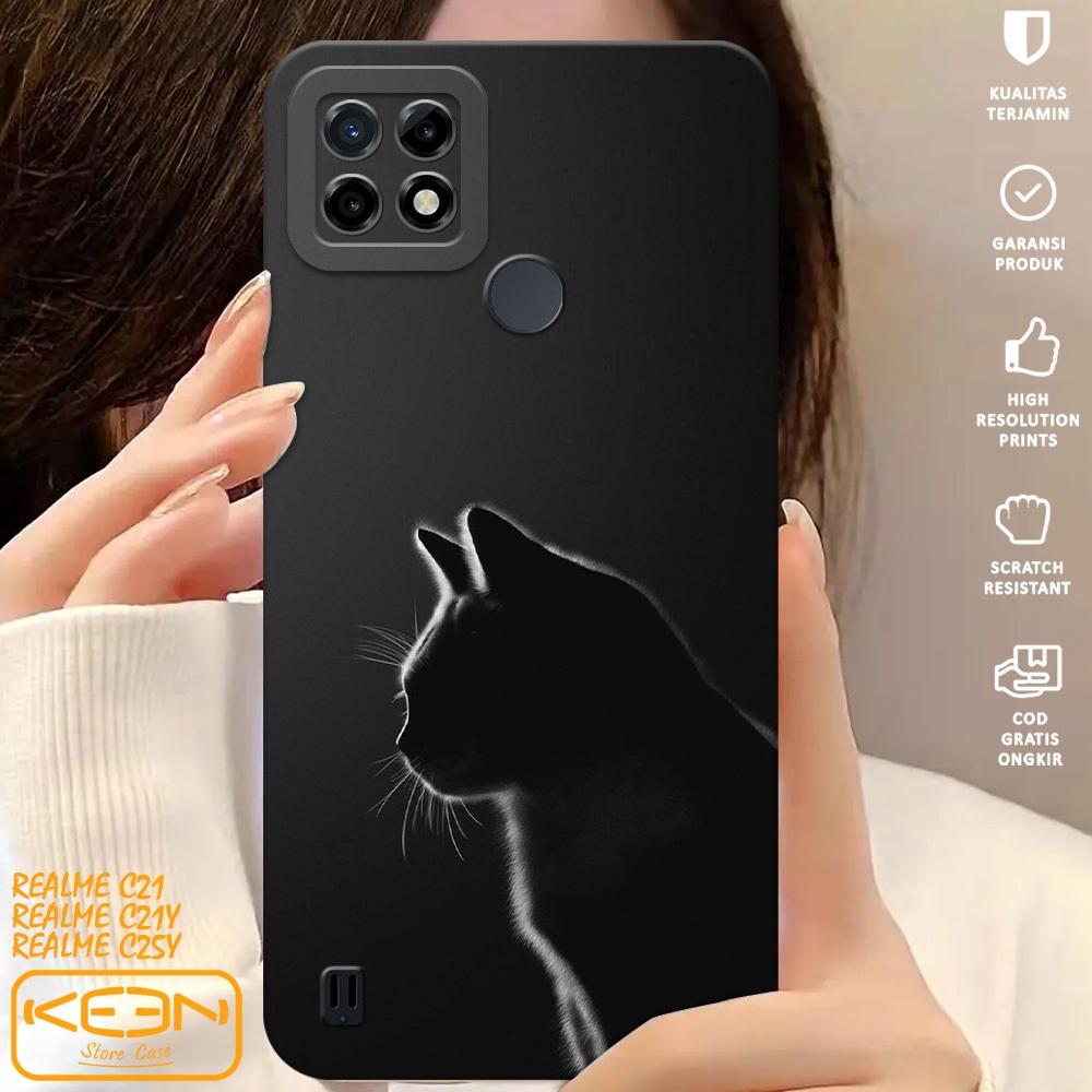 Case Realme C21Y/C25Y - Softcase Realme C21Y/C25Y Motif Abstrak - Casing Hp Realme C21Y/C25Y - Case 
