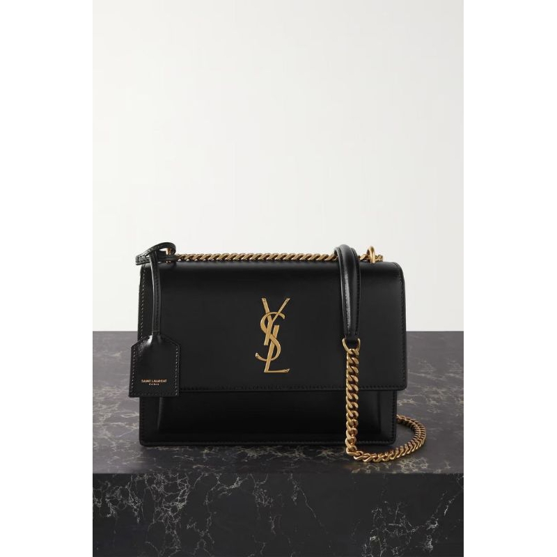 YSL WOC22CM SHOULDER Bag Black GWH (22 X 14 X 4) 100% Original Authentic