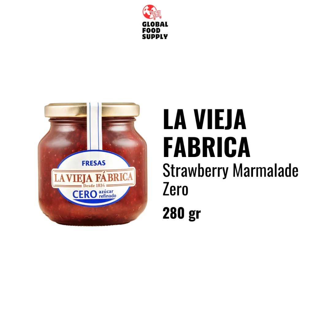 

La Vieja Fabrica Strawberry Marmalade Zero 280 gr