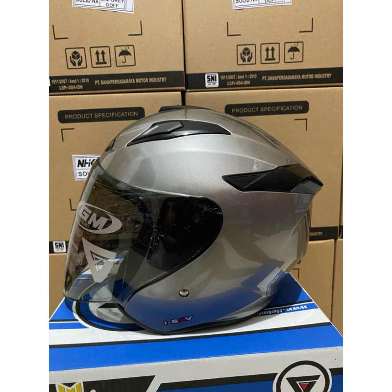 Helm GM King Fighter Dark grey