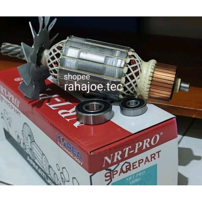 Armature Cut Off pemotong besi 2414HD 2414 HD NRT PRO hijau tosca ujung ulir armature sesuai foto