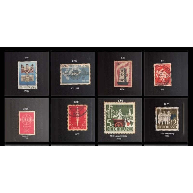 Perangko kuno Nederland