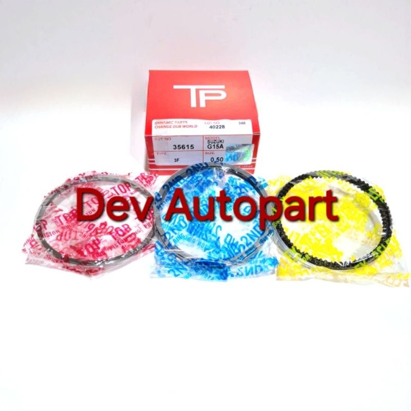 RING PISTON/RING SEHER APV/FUTURA INJEKSI /BALENO 35615 TP