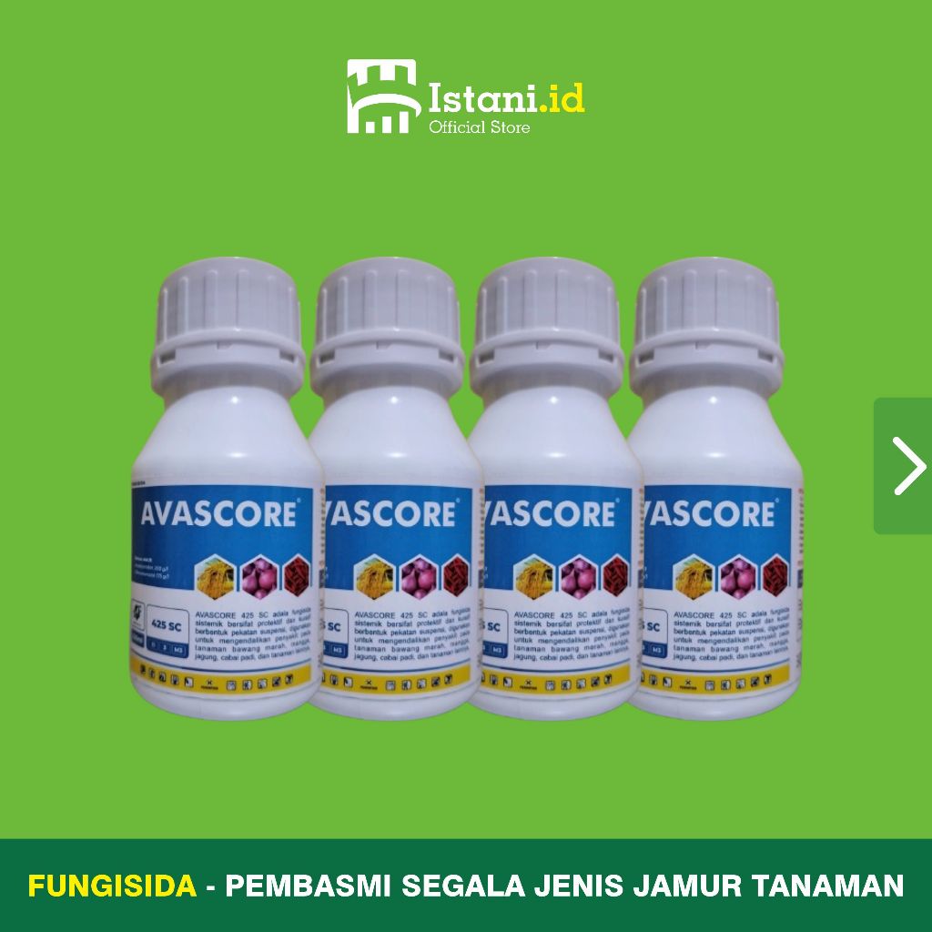 AVASCORE 425 SC - Fungisida Azoksistrobin Dan Difenokonazol Untuk Padi, Cabai, Tomat, Kedelai, Dll