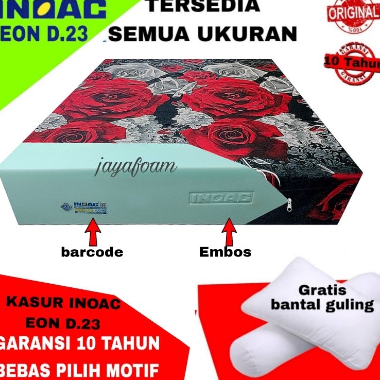 Kasur busa inoac no 1 eon d23 Tebal 3cm Tebal 25 cm Tebal 2 cm Tebal 15 cm Tebal 1 cm tebal 5 cm uku