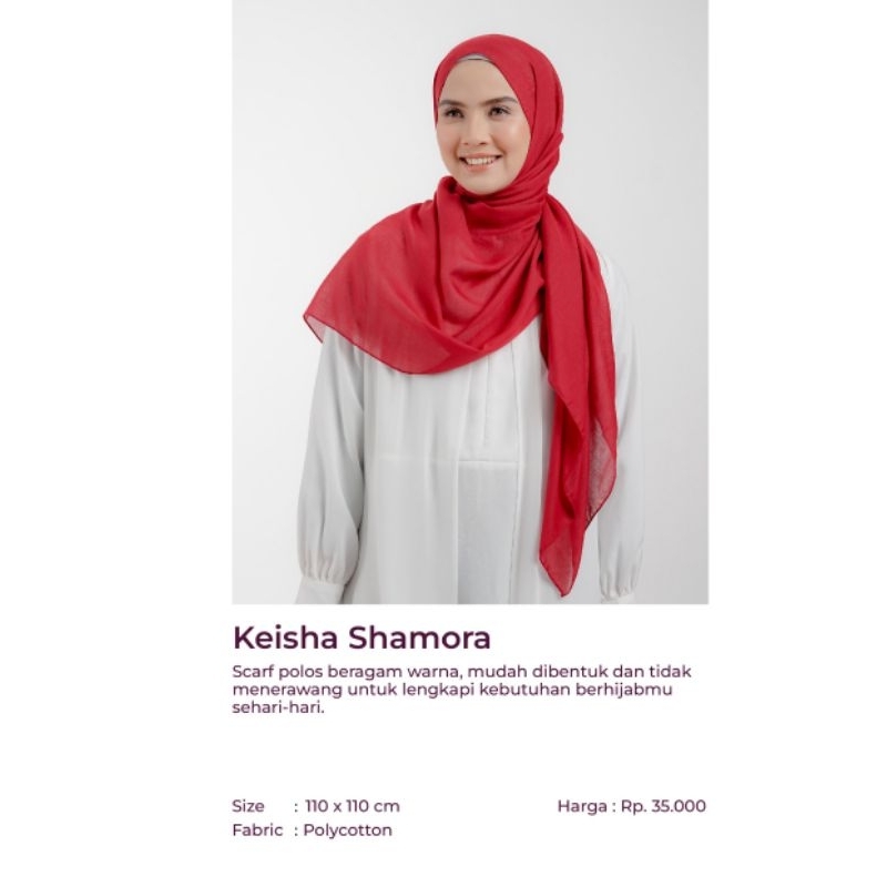 elzatta keisha shamora segiempat polos