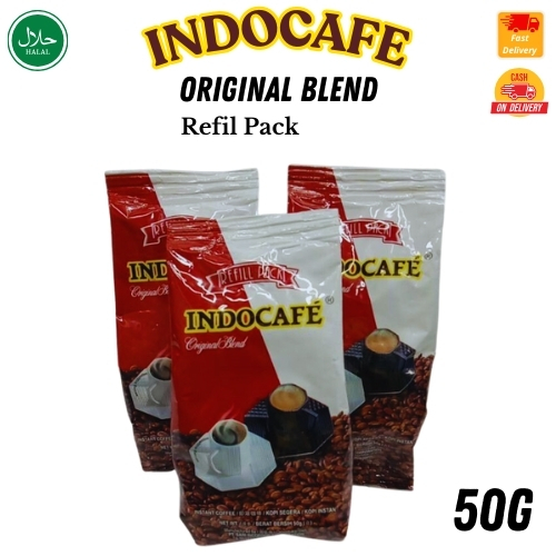 

Kopi / Indocafe original blend refil 50g / Halal