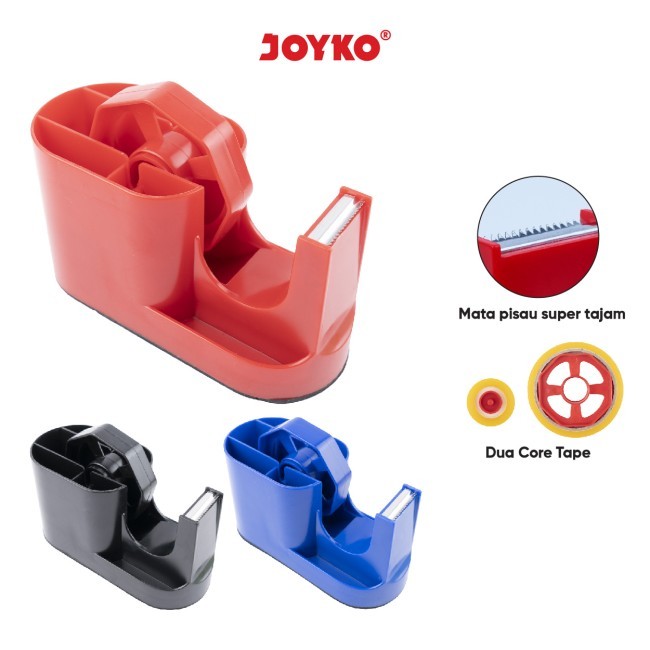 

JOYKO TD-09N TAPE DISPENSER PEMOTONG PITA PEREKAT 2 CORE