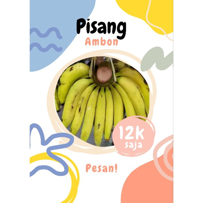 

COD pisang ambon putih dan ambon lumut