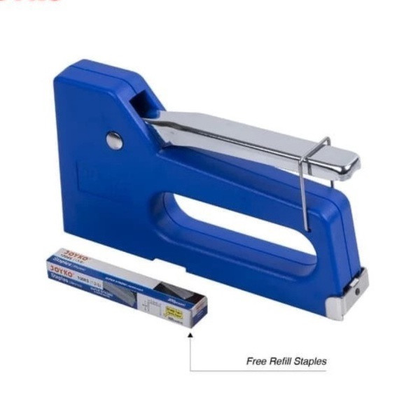 

Potongan GUN TACKER STAPLER TEMBAK JOYKO GT7 FREE REFILL STEPLES SERBAGUNA
