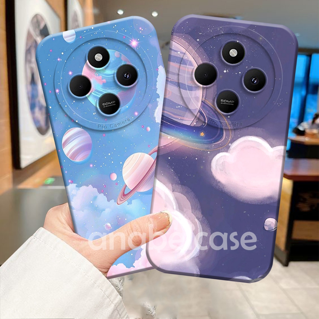 SOFTCASE REDMI 14c 4G 2024 13c 12c A3 9c 9a 10c 10a Poco c40 c65 TERBARU Motif Art Sky Aesthetic - C