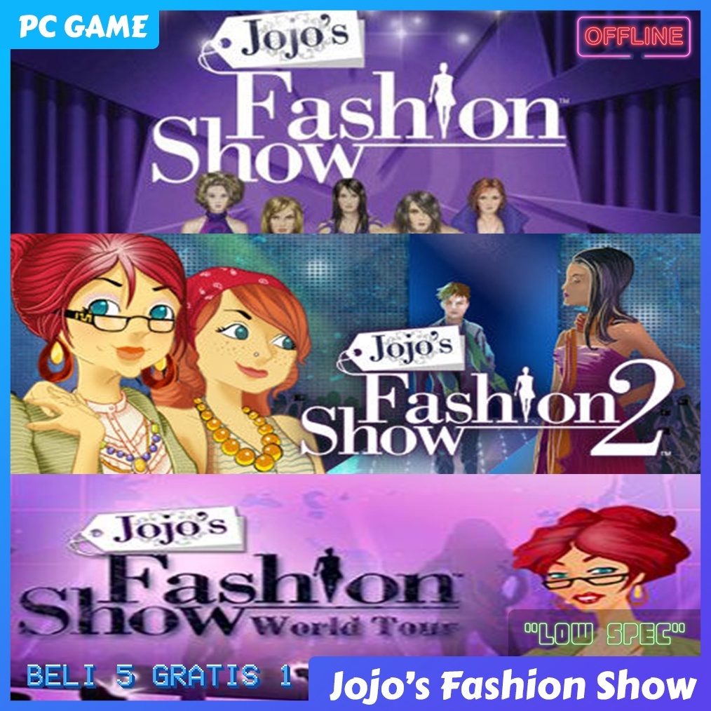 Jojos Fashion Show Lengkap  Koleksi Jojo Fashion Show  Game PC