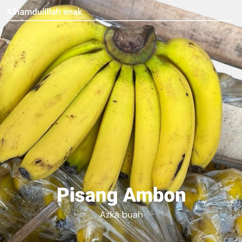 

buah pisang Ambon