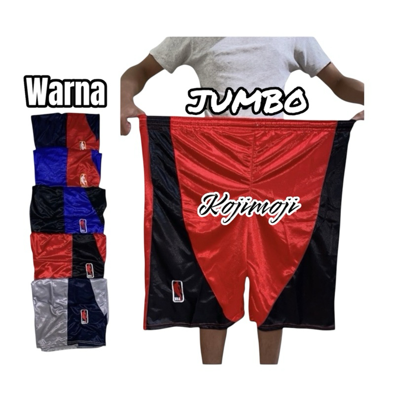 MURAH CELANA KOLOR PENDEK SANTAI SPORT PRIA COWOK DEWASA JUMBO