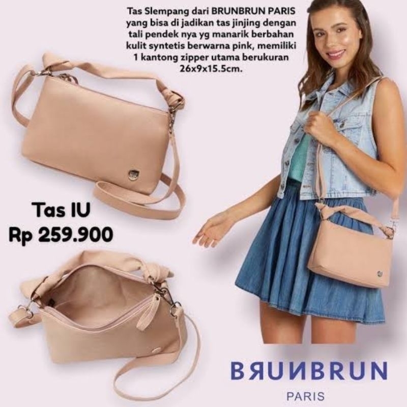 TAS BRUNBRUN PARIS TAS SLEMPANG KADEROTTA BRUNBRUN PARIS